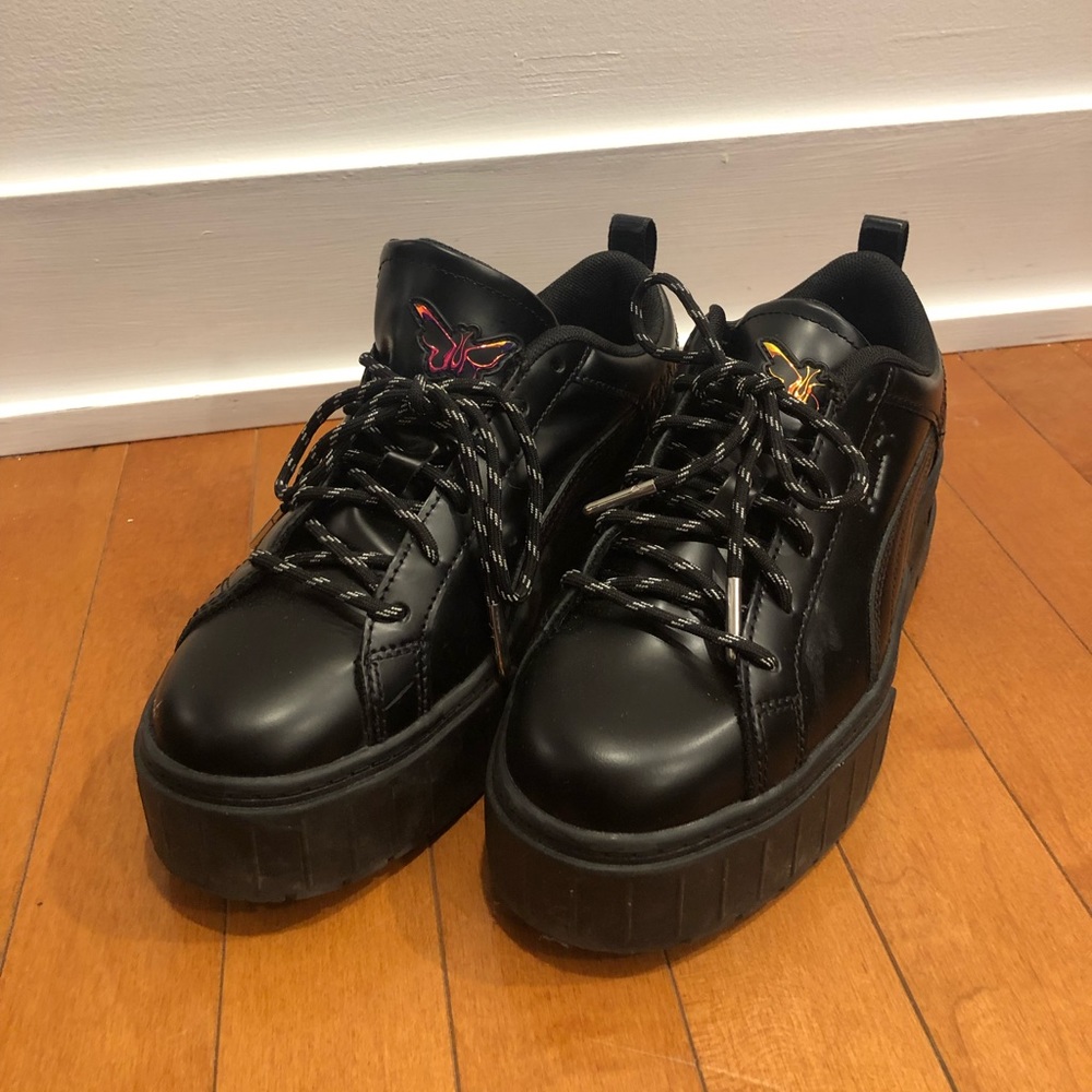 Puma x Dua Lipa platform sneakers